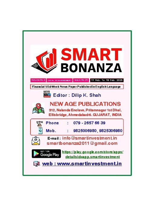 Title details for Smart Bonanza Financial Weekly English by New Age Publications Pvt. Limited - Available